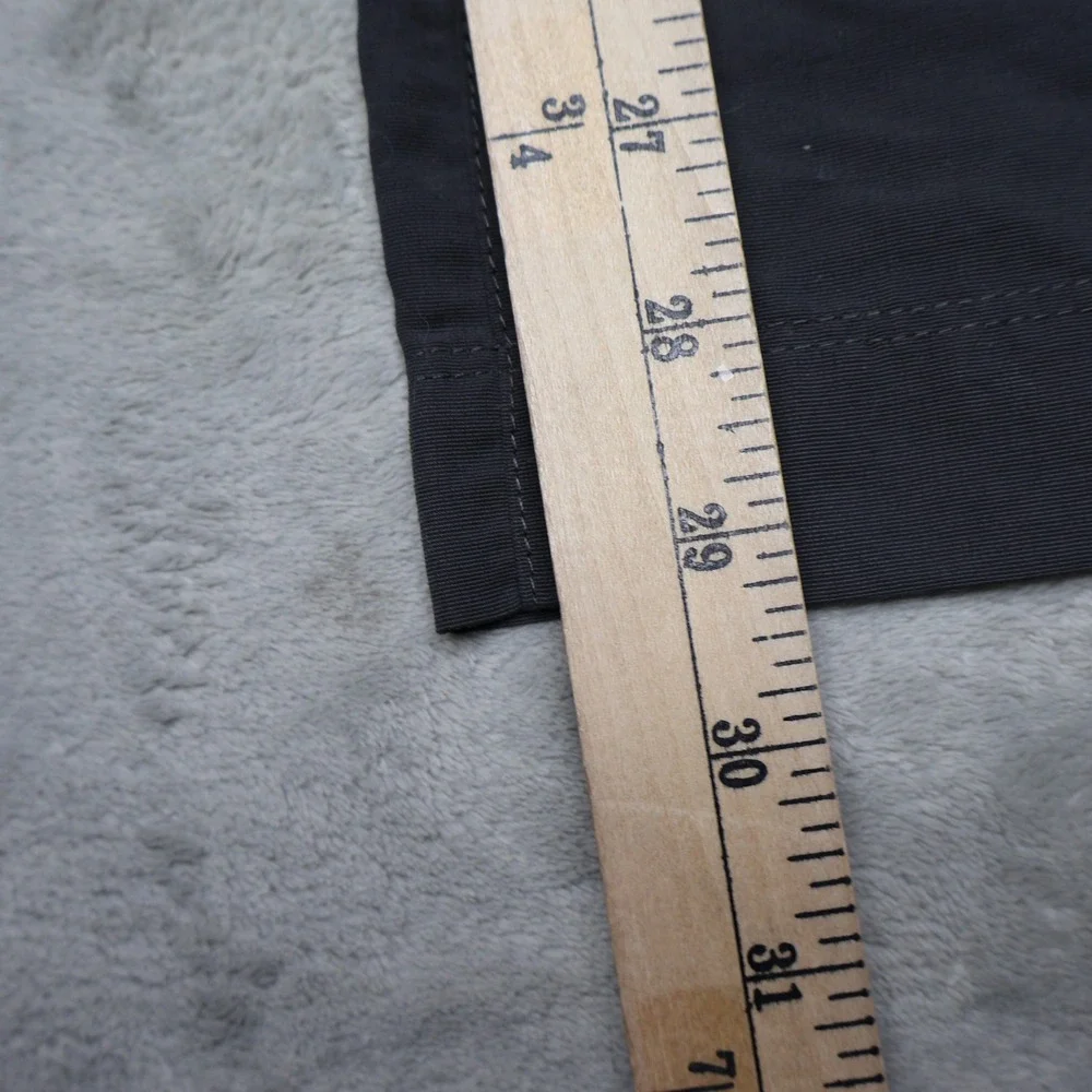 North Face Pant Men Medium Black Convertible Quick Dry Lightweight Outdoor 30x29